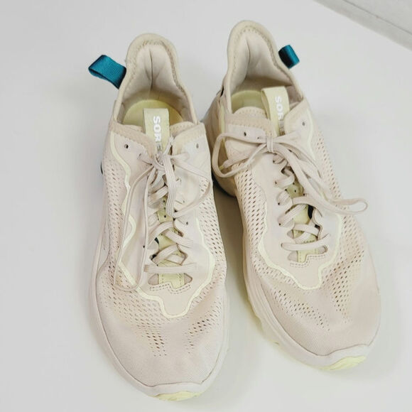 Sorel Kinetic Breakthru Day Lace Shoes in Bleached Ceramic, sz 9.5 - Picture 7 of 16